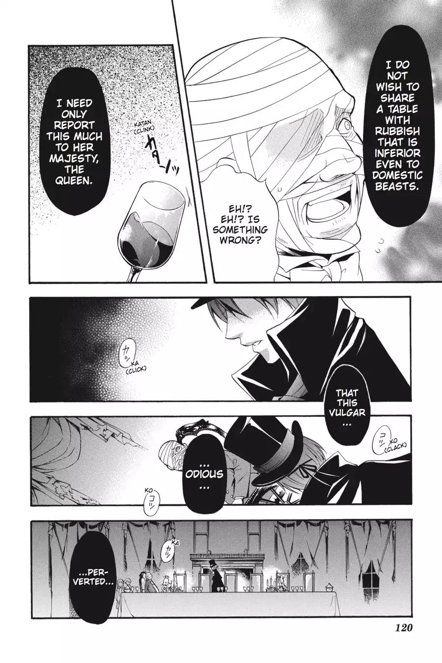 Kuroshitsuji Chapter 31 page 18 - Chapter 31: At night: The Butler, A Spectator