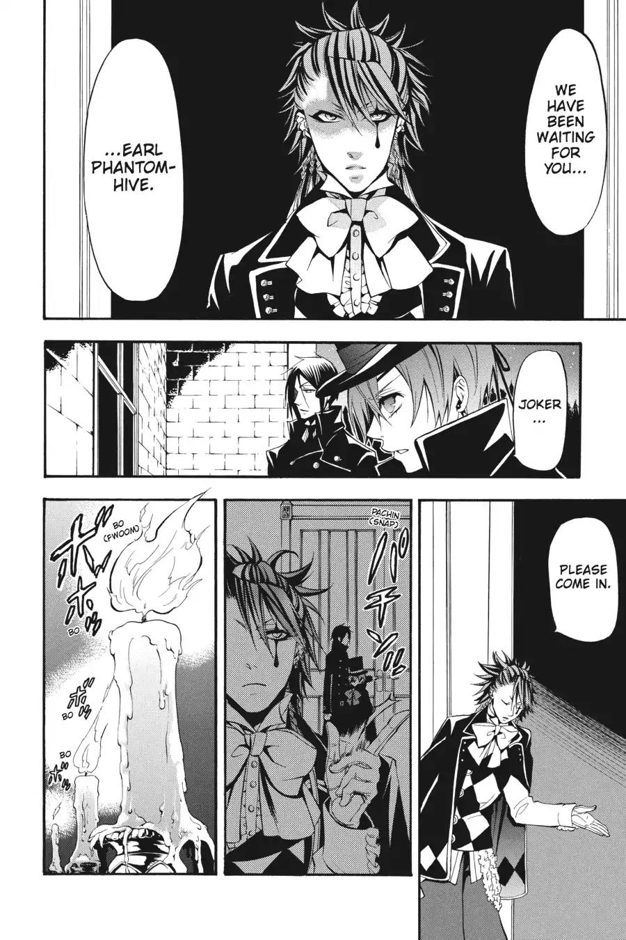 Kuroshitsuji Chapter 31 page 2 - Chapter 31: At night: The Butler, A Spectator