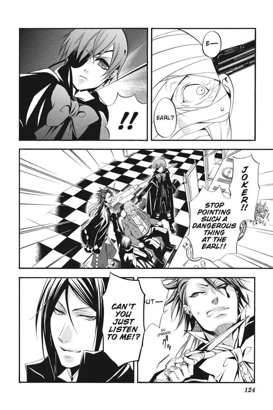 Kuroshitsuji Chapter 31 page 22 - Chapter 31: At night: The Butler, A Spectator