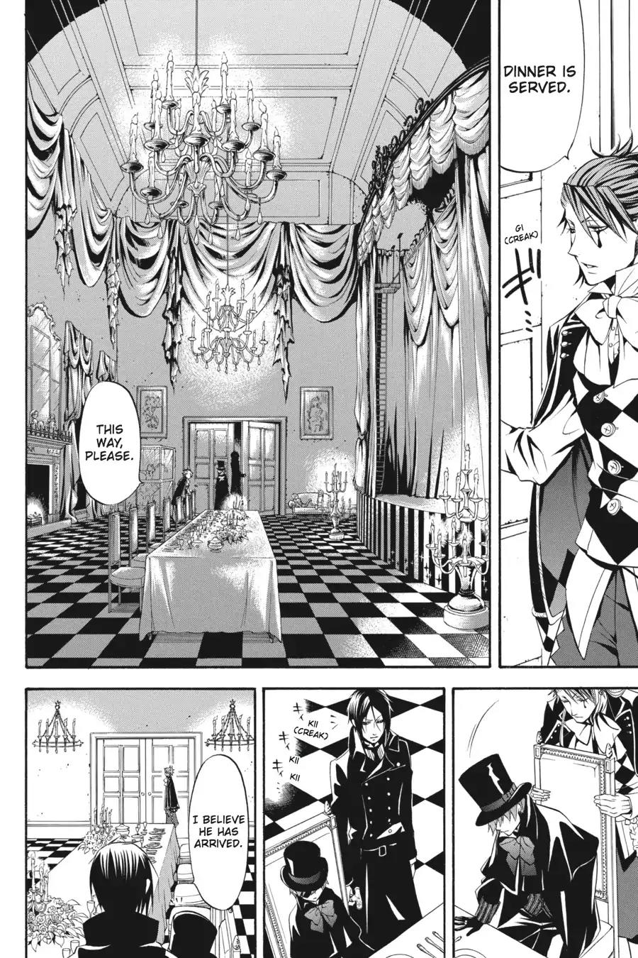 Kuroshitsuji Chapter 31 page 6 - Chapter 31: At night: The Butler, A Spectator