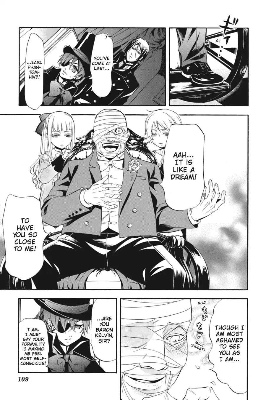 Kuroshitsuji Chapter 31 page 7 - Chapter 31: At night: The Butler, A Spectator
