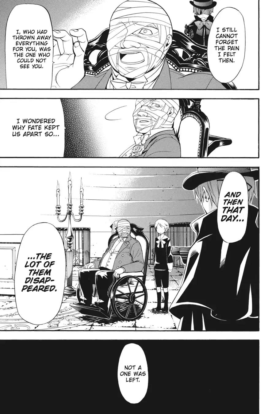Kuroshitsuji Chapter 32 page 17 - Chapter 32: At midnight: The Butler, Mocking