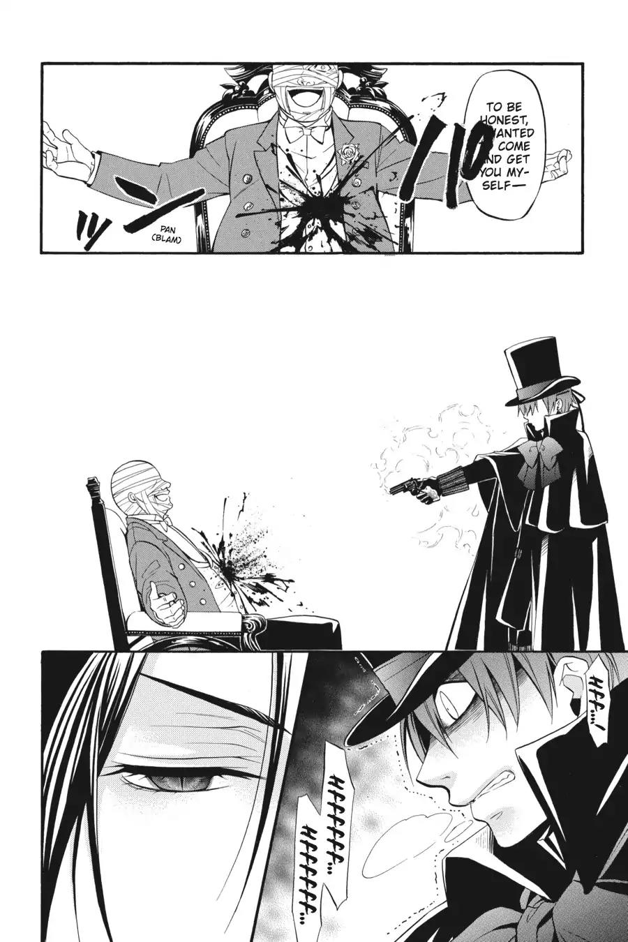 Kuroshitsuji Chapter 32 page 20 - Chapter 32: At midnight: The Butler, Mocking