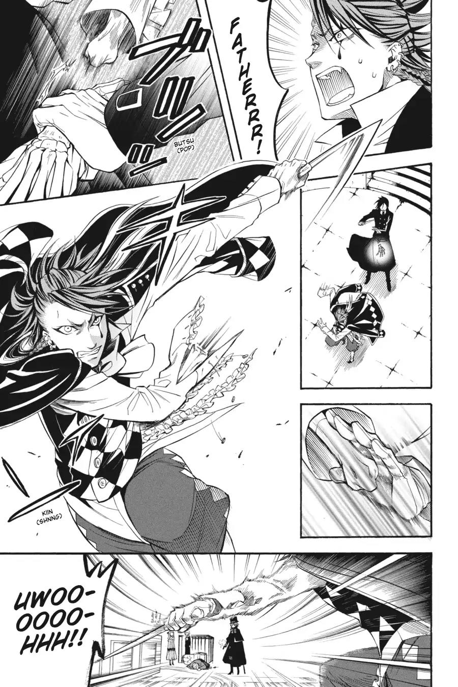 Kuroshitsuji Chapter 32 page 21 - Chapter 32: At midnight: The Butler, Mocking
