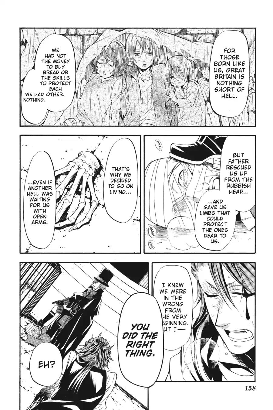 Kuroshitsuji Chapter 32 page 26 - Chapter 32: At midnight: The Butler, Mocking