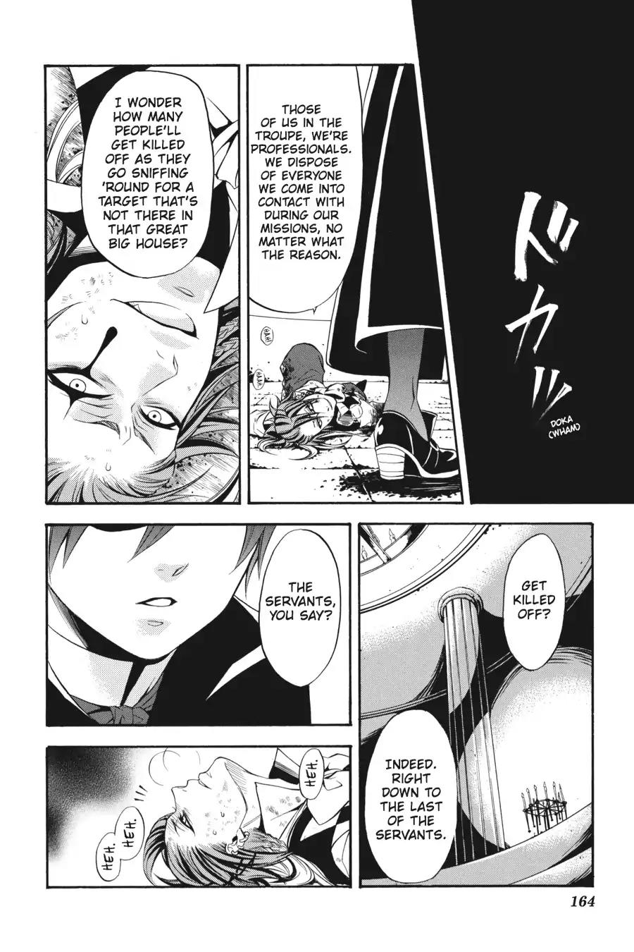 Kuroshitsuji Chapter 32 page 32 - Chapter 32: At midnight: The Butler, Mocking