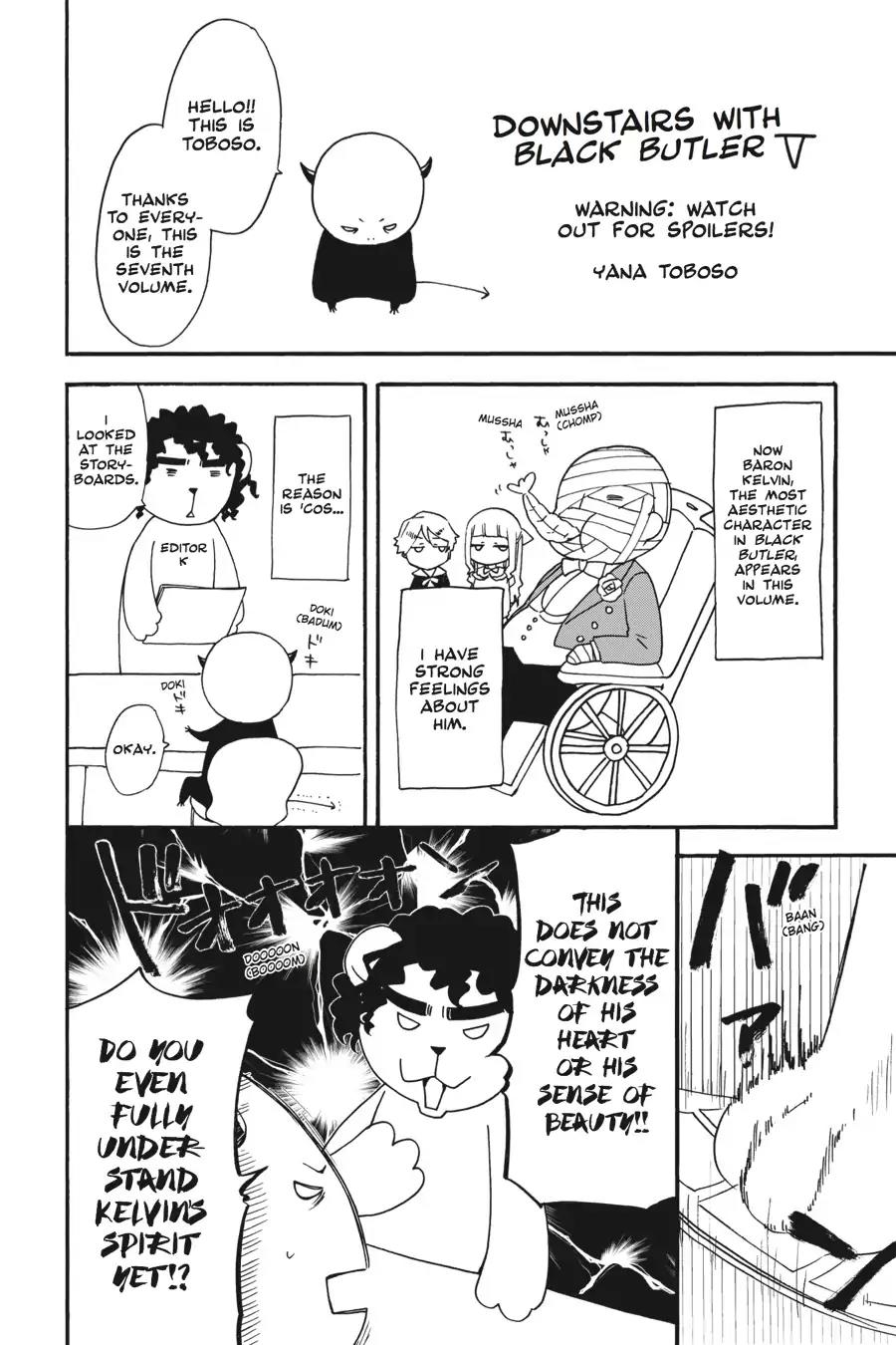 Kuroshitsuji Chapter 32 page 40 - Chapter 32: At midnight: The Butler, Mocking
