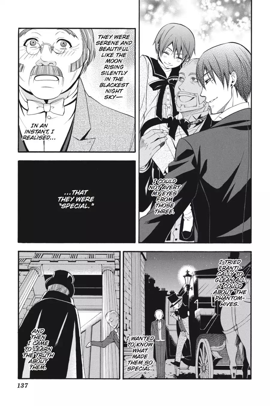 Kuroshitsuji Chapter 32 page 5 - Chapter 32: At midnight: The Butler, Mocking