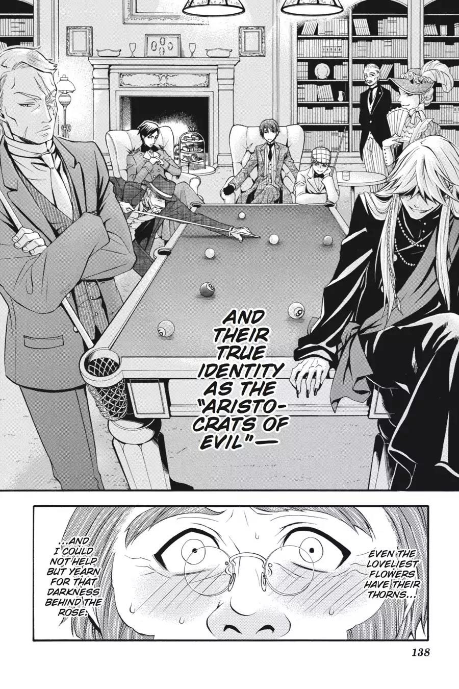 Kuroshitsuji Chapter 32 page 6 - Chapter 32: At midnight: The Butler, Mocking