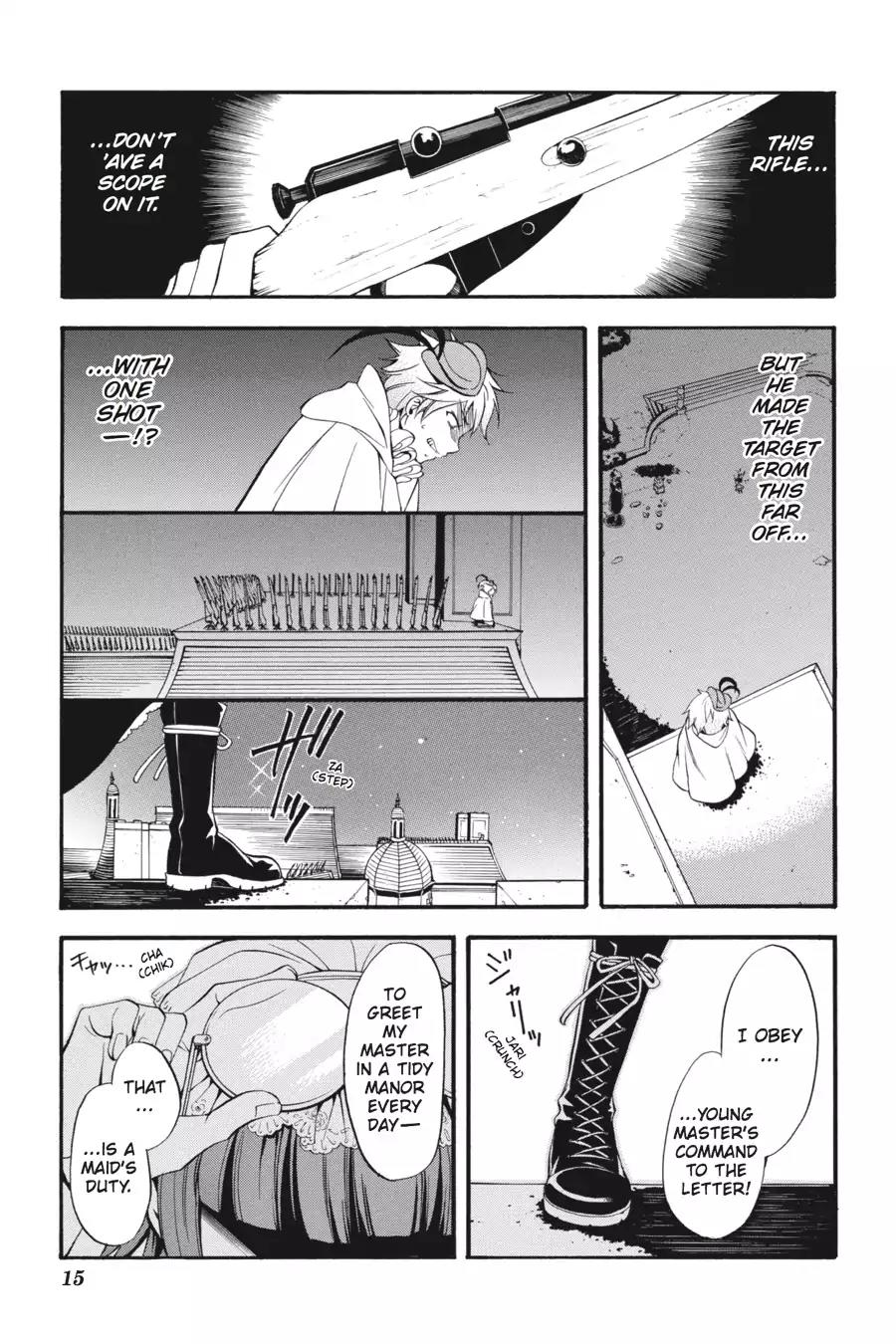 Kuroshitsuji Chapter 33 page 16 - Chapter 33: In the morning: The Butler, Confident