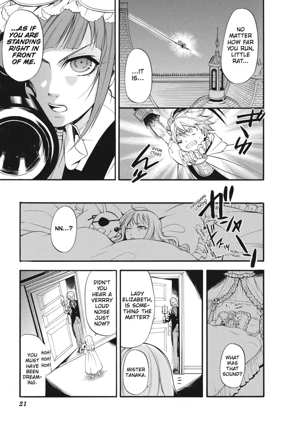 Kuroshitsuji Chapter 33 page 22 - Chapter 33: In the morning: The Butler, Confident