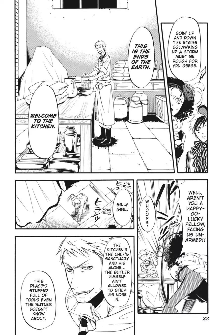 Kuroshitsuji Chapter 33 page 33 - Chapter 33: In the morning: The Butler, Confident