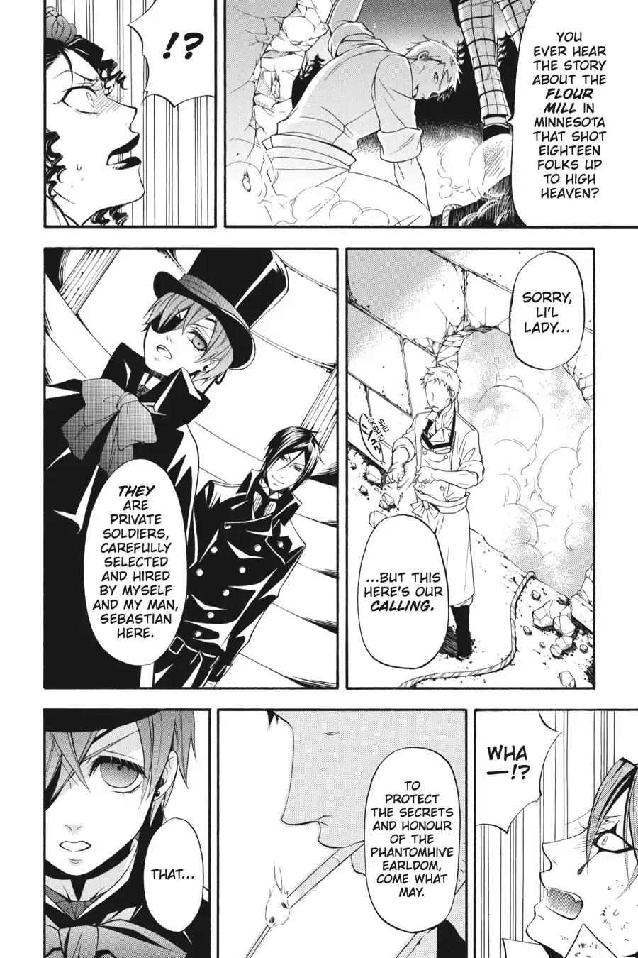 Kuroshitsuji Chapter 33 page 41 - Chapter 33: In the morning: The Butler, Confident