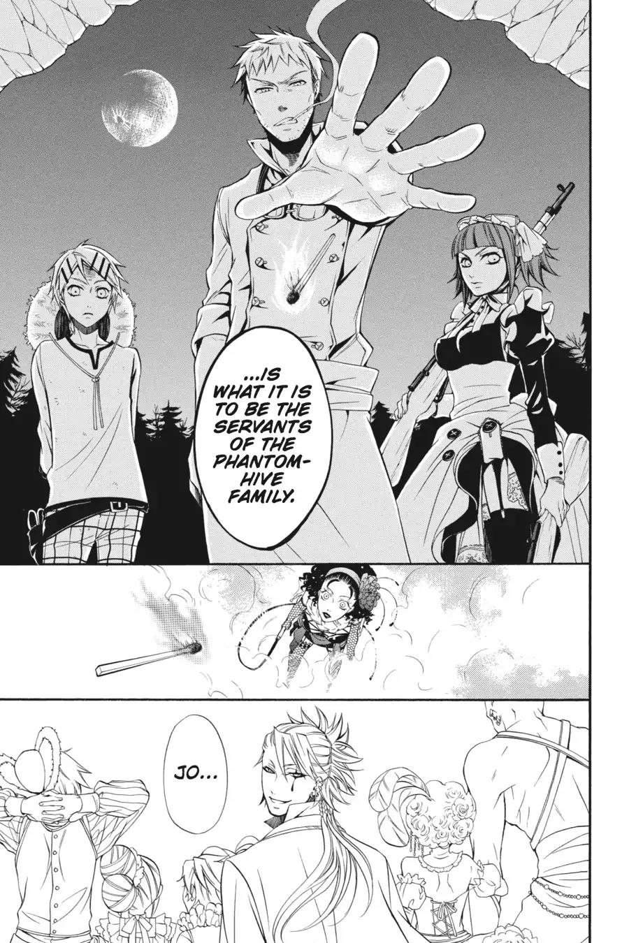 Kuroshitsuji Chapter 33 page 42 - Chapter 33: In the morning: The Butler, Confident