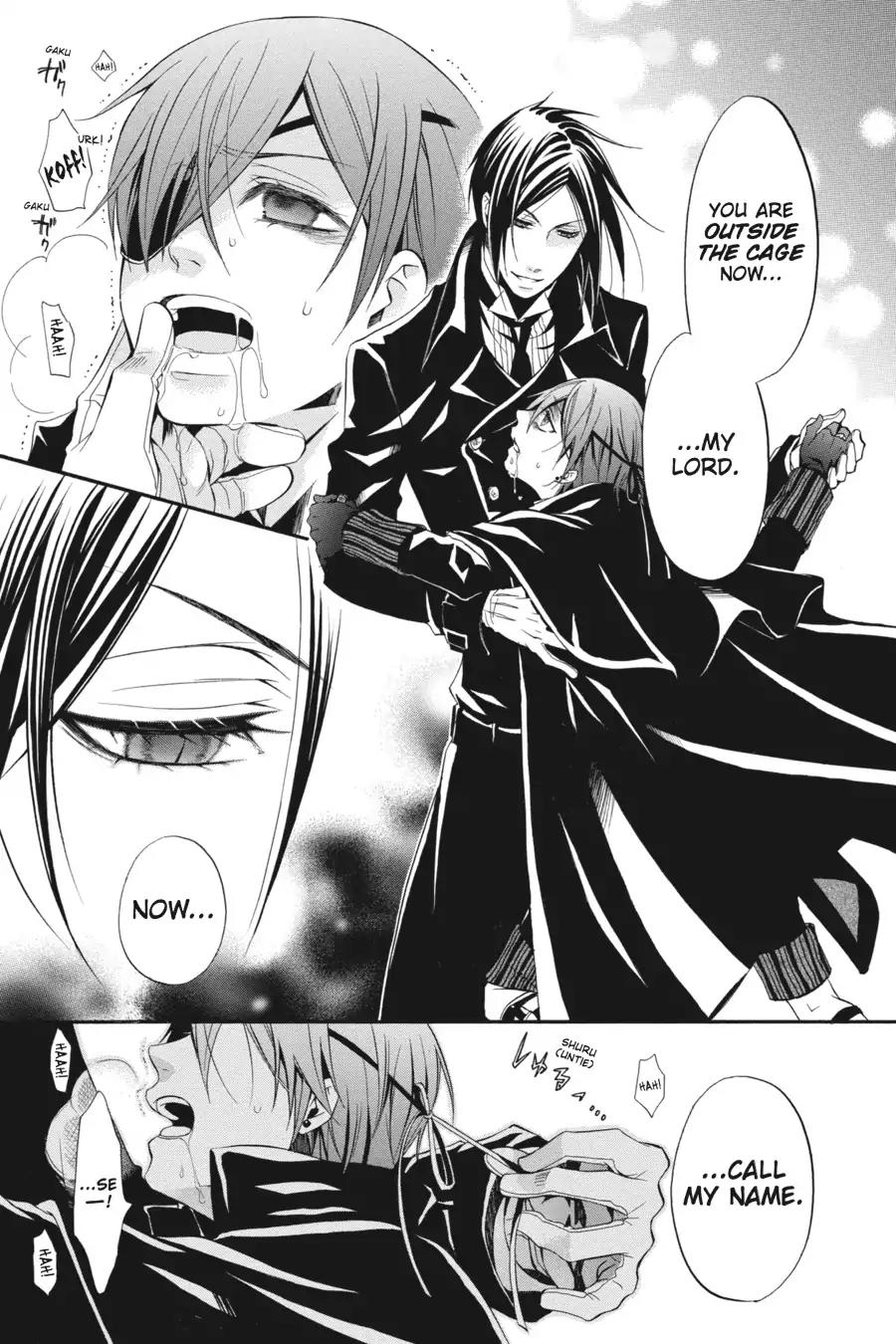 Kuroshitsuji Chapter 34 page 17 - Chapter 34: At noon: The Butler, Composed