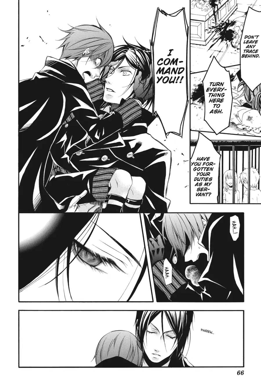 Kuroshitsuji Chapter 34 page 22 - Chapter 34: At noon: The Butler, Composed