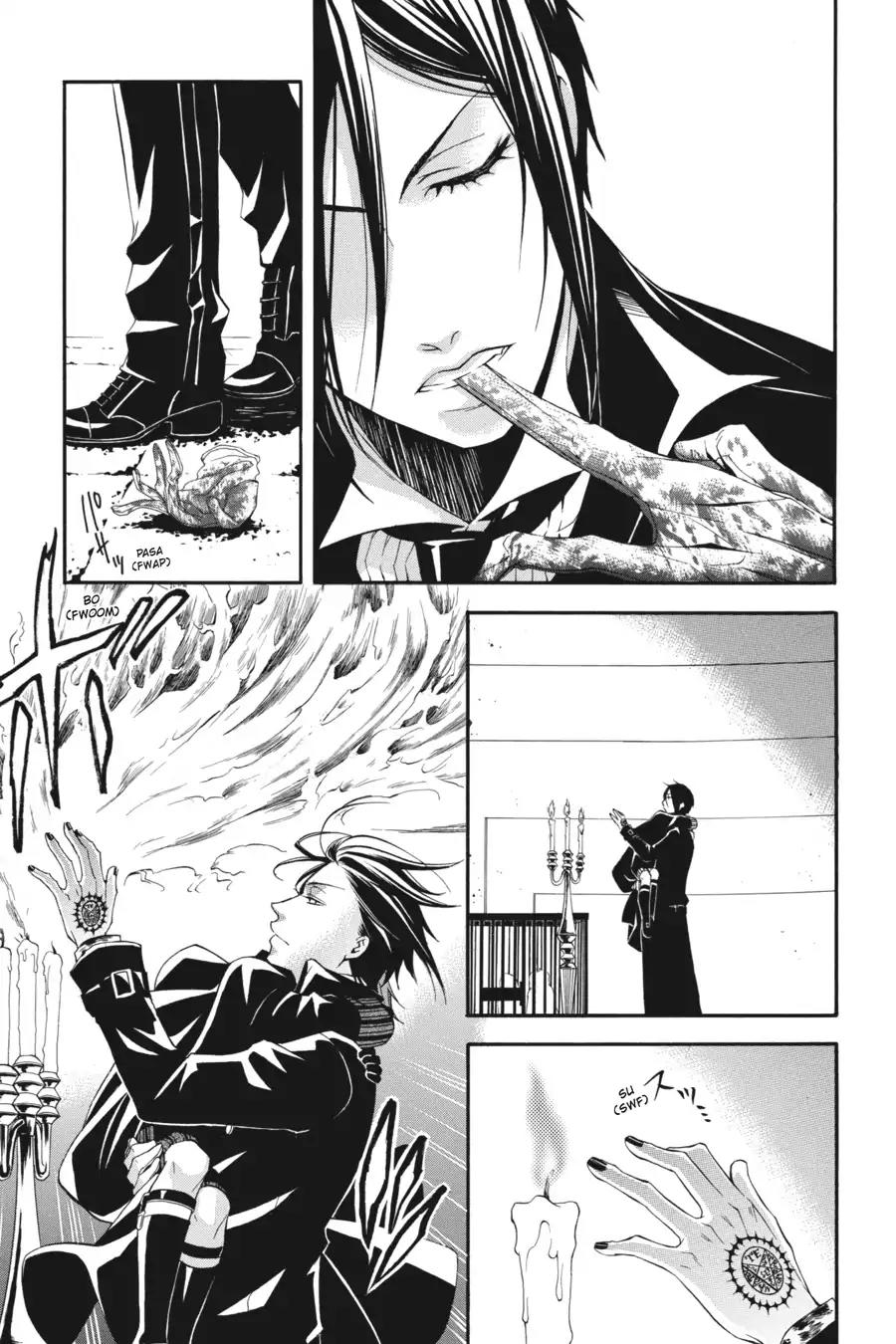 Kuroshitsuji Chapter 34 page 23 - Chapter 34: At noon: The Butler, Composed