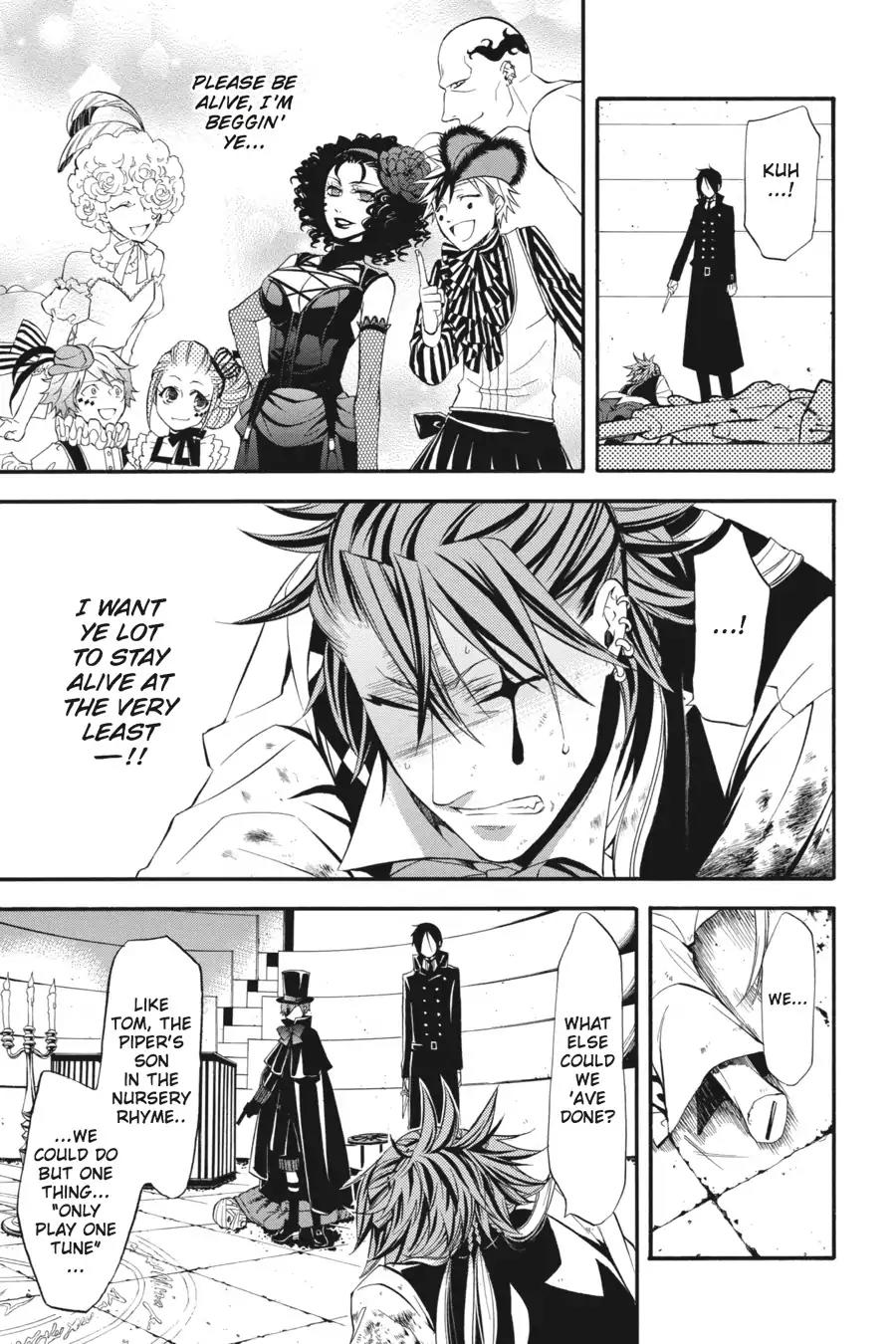 Kuroshitsuji Chapter 34 page 3 - Chapter 34: At noon: The Butler, Composed