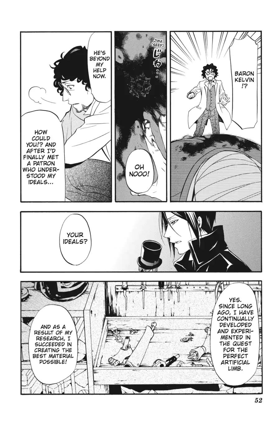 Kuroshitsuji Chapter 34 page 8 - Chapter 34: At noon: The Butler, Composed