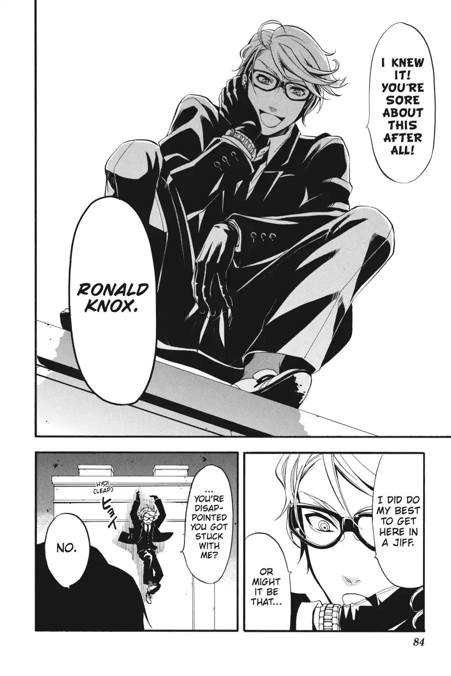 Kuroshitsuji Chapter 35 page 14 - Chapter 35: In the afternoon: The Butler, Executor