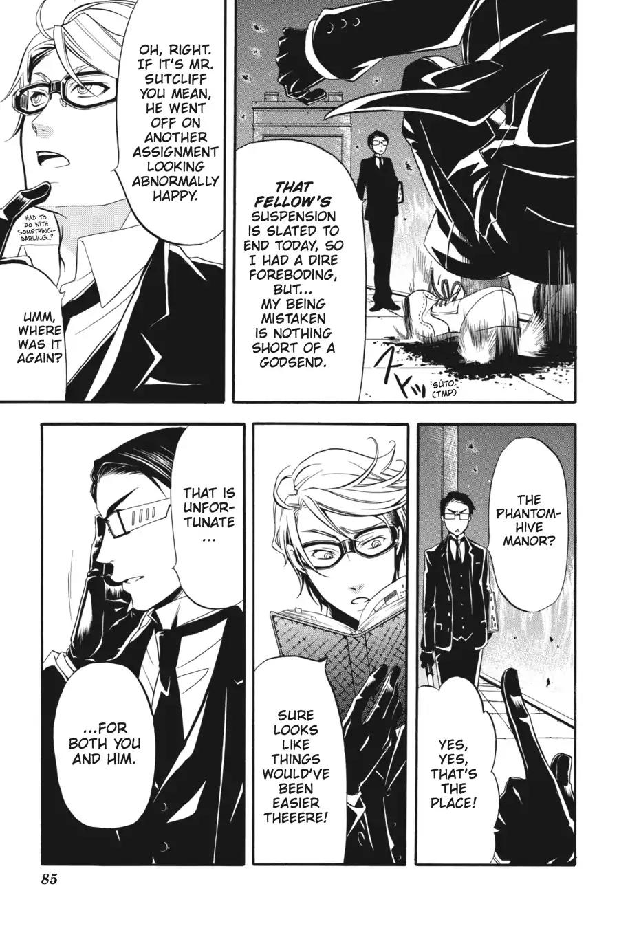 Kuroshitsuji Chapter 35 page 15 - Chapter 35: In the afternoon: The Butler, Executor