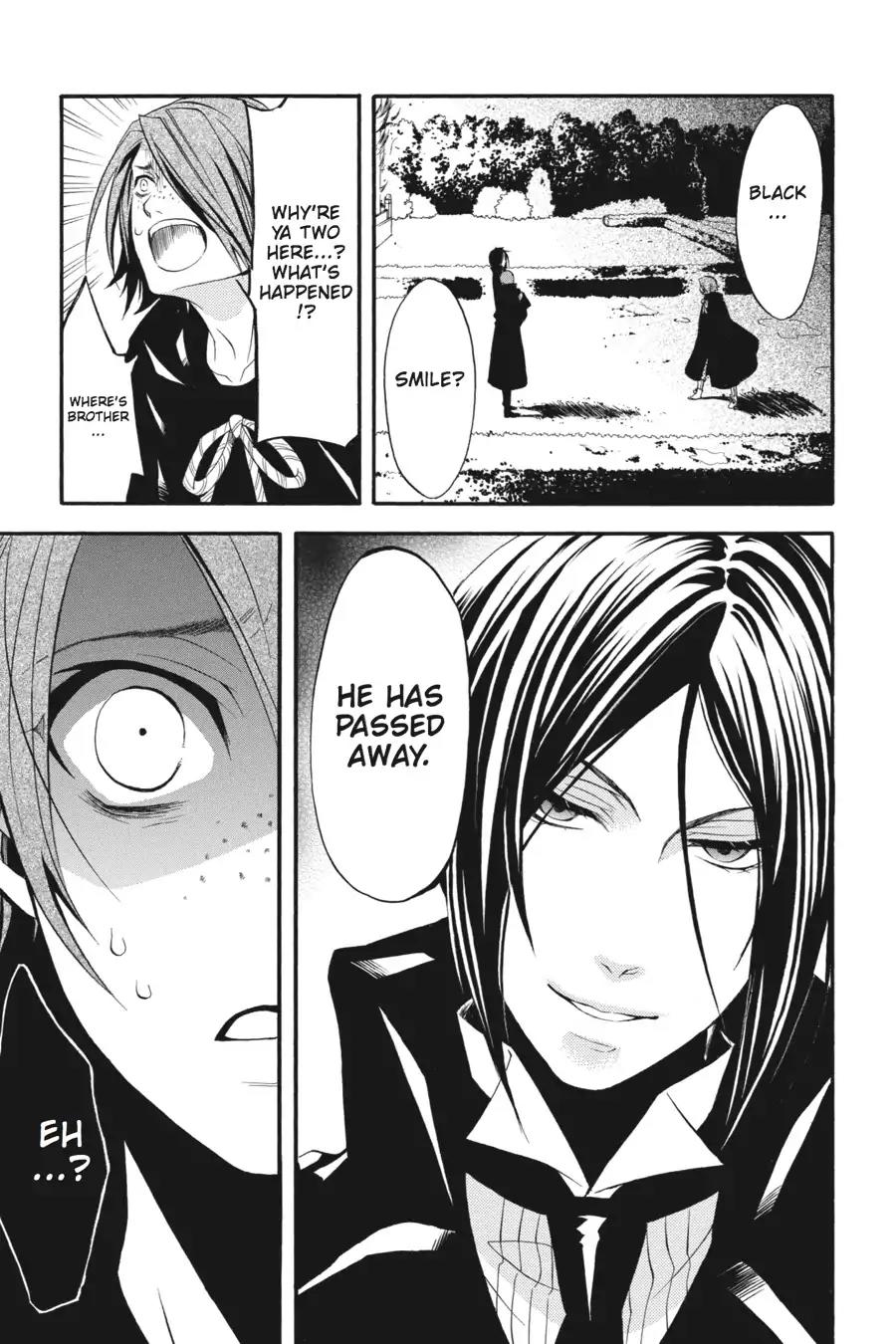 Kuroshitsuji Chapter 35 page 23 - Chapter 35: In the afternoon: The Butler, Executor