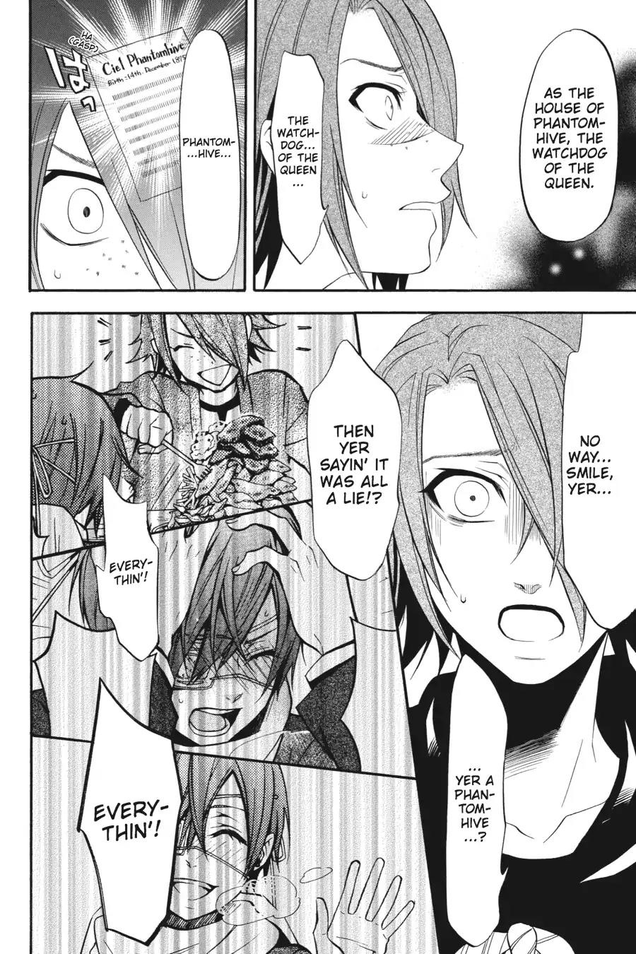 Kuroshitsuji Chapter 35 page 26 - Chapter 35: In the afternoon: The Butler, Executor