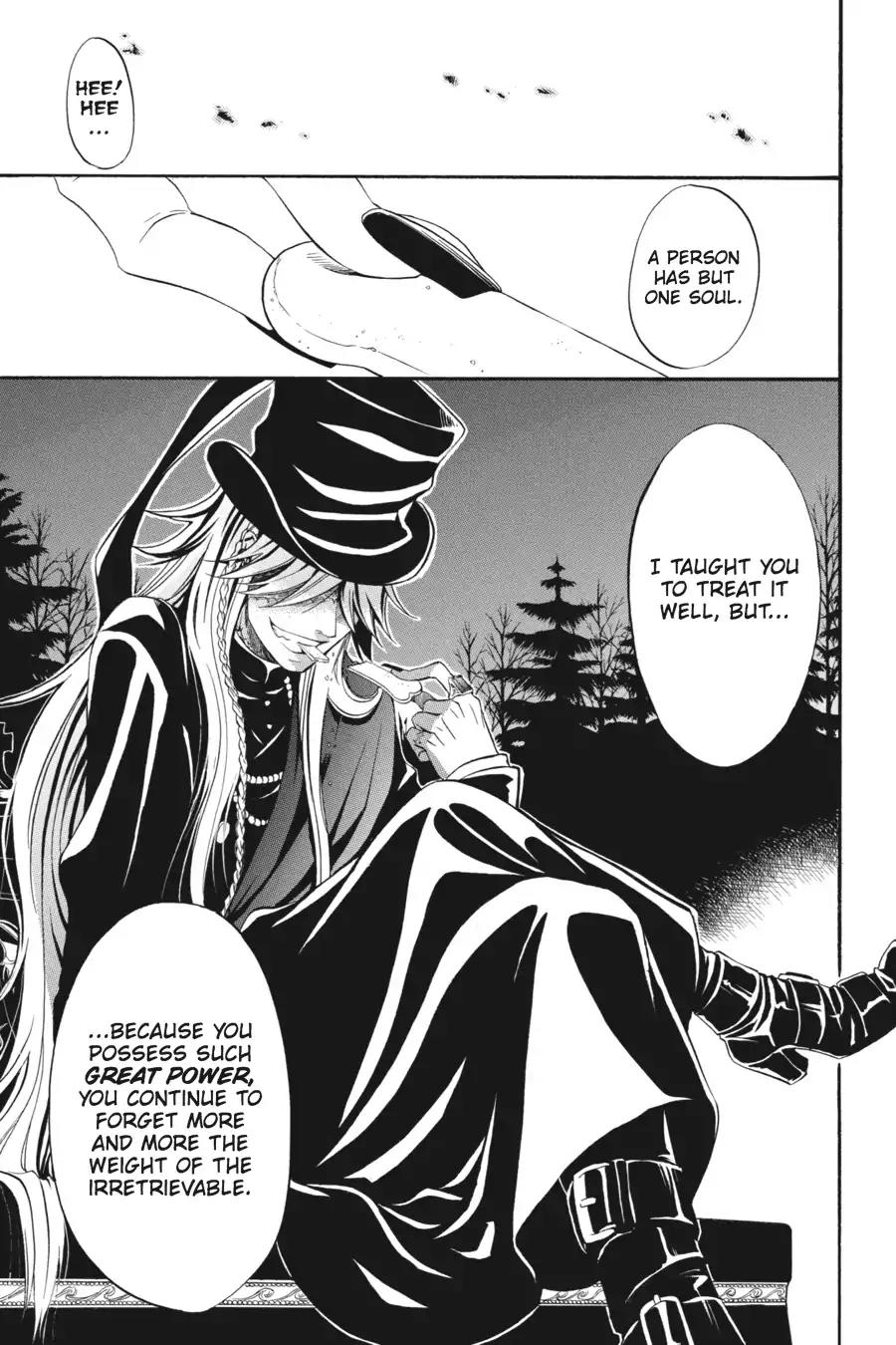 Kuroshitsuji Chapter 35 page 35 - Chapter 35: In the afternoon: The Butler, Executor