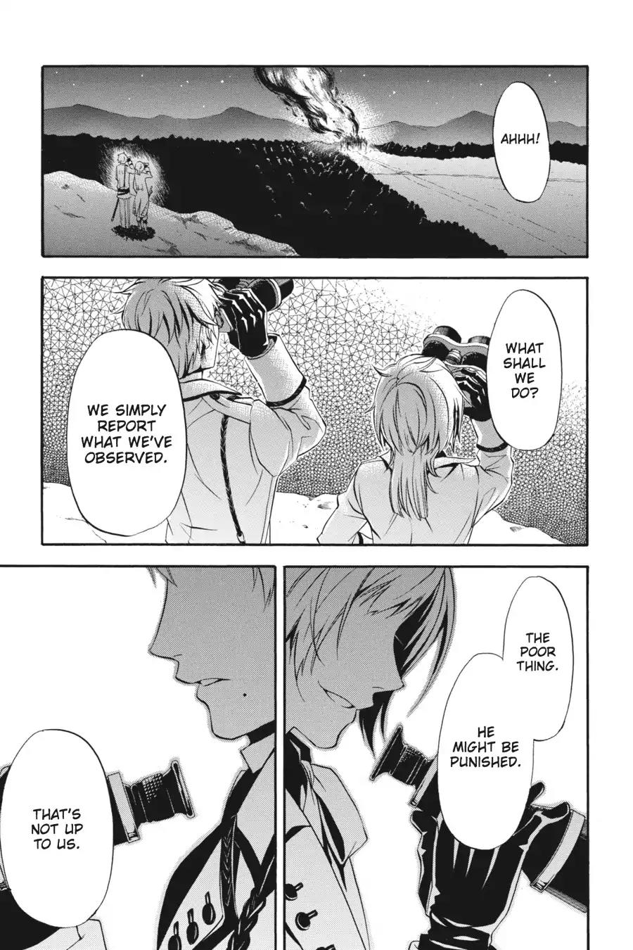 Kuroshitsuji Chapter 35 page 37 - Chapter 35: In the afternoon: The Butler, Executor