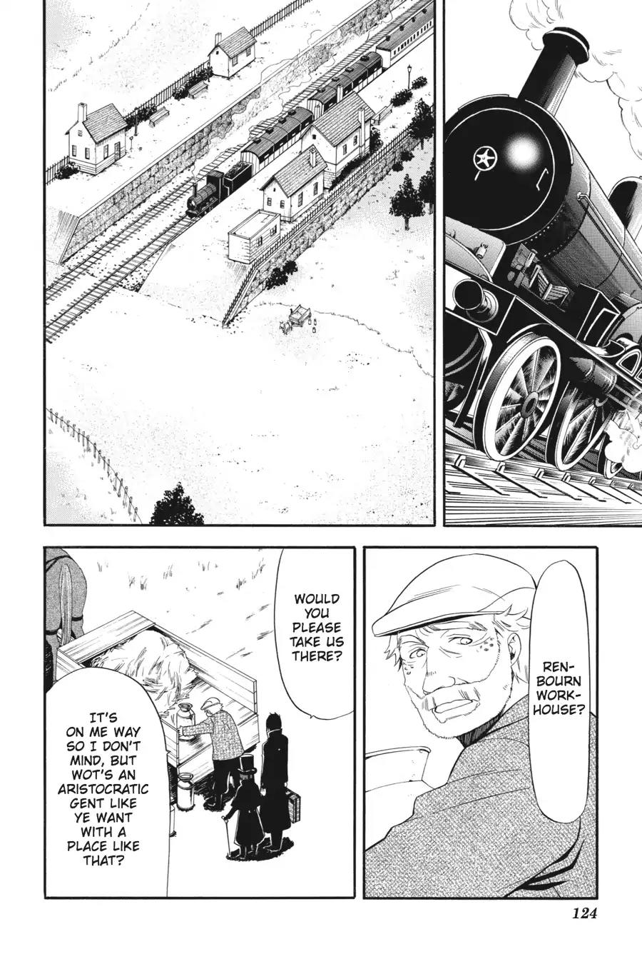 Kuroshitsuji Chapter 36 page 13 - Chapter 36: At night: The Butler, In Attendance