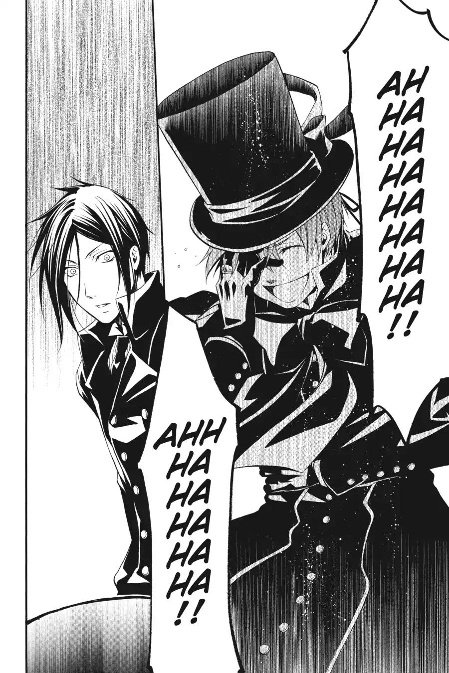 Kuroshitsuji Chapter 36 page 21 - Chapter 36: At night: The Butler, In Attendance