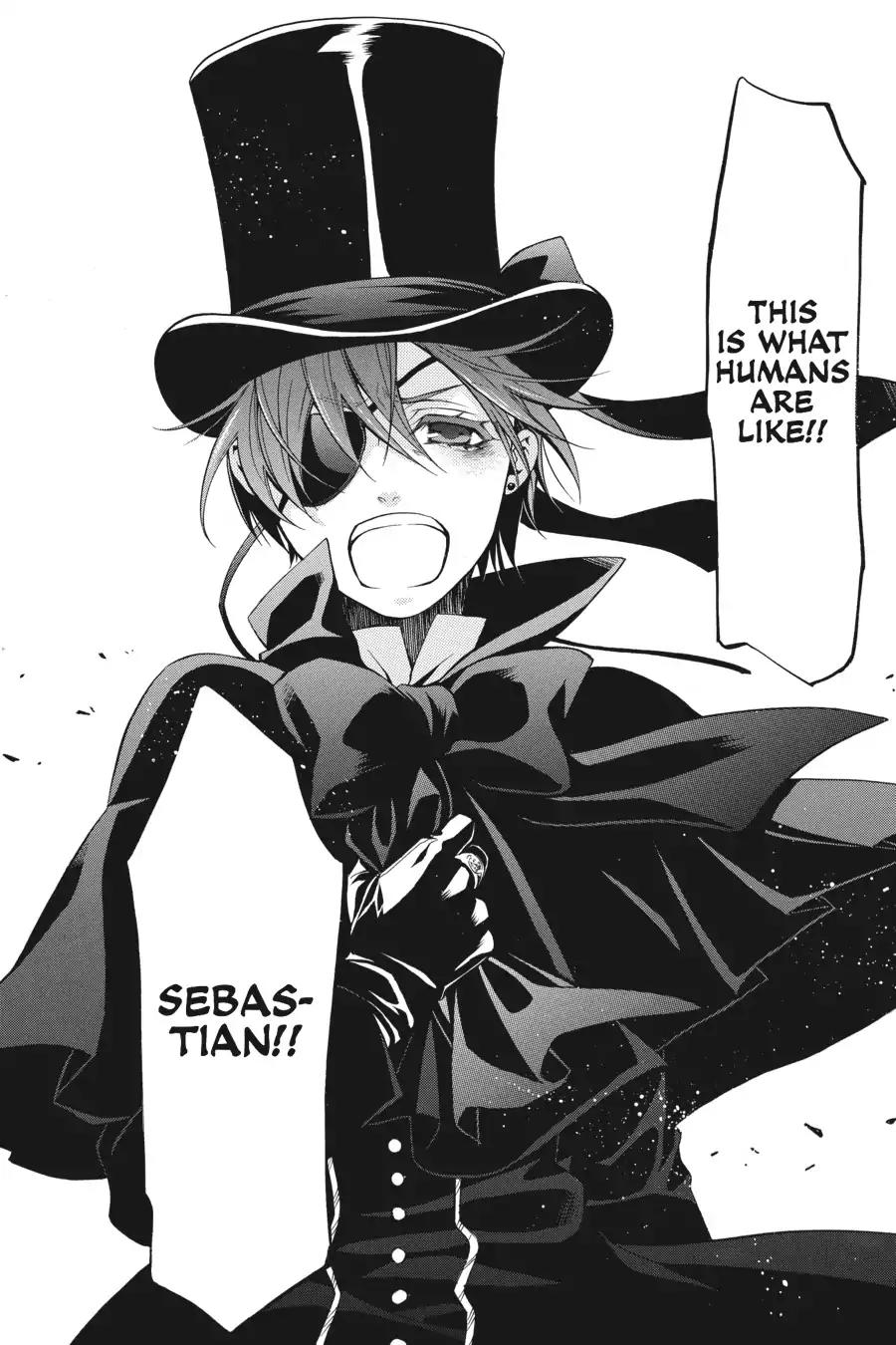 Kuroshitsuji Chapter 36 page 25 - Chapter 36: At night: The Butler, In Attendance