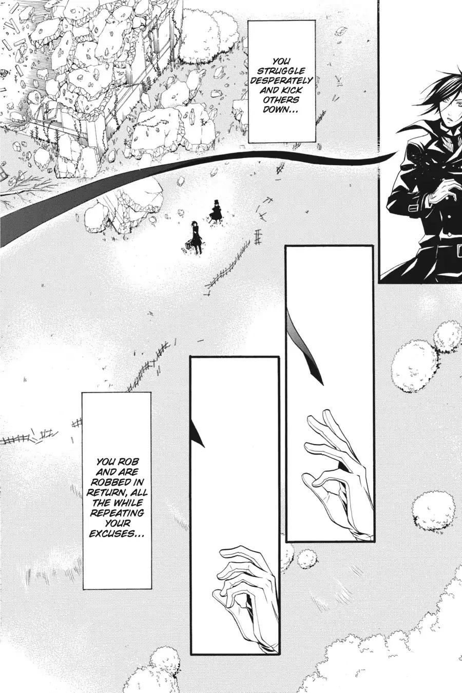 Kuroshitsuji Chapter 36 page 27 - Chapter 36: At night: The Butler, In Attendance