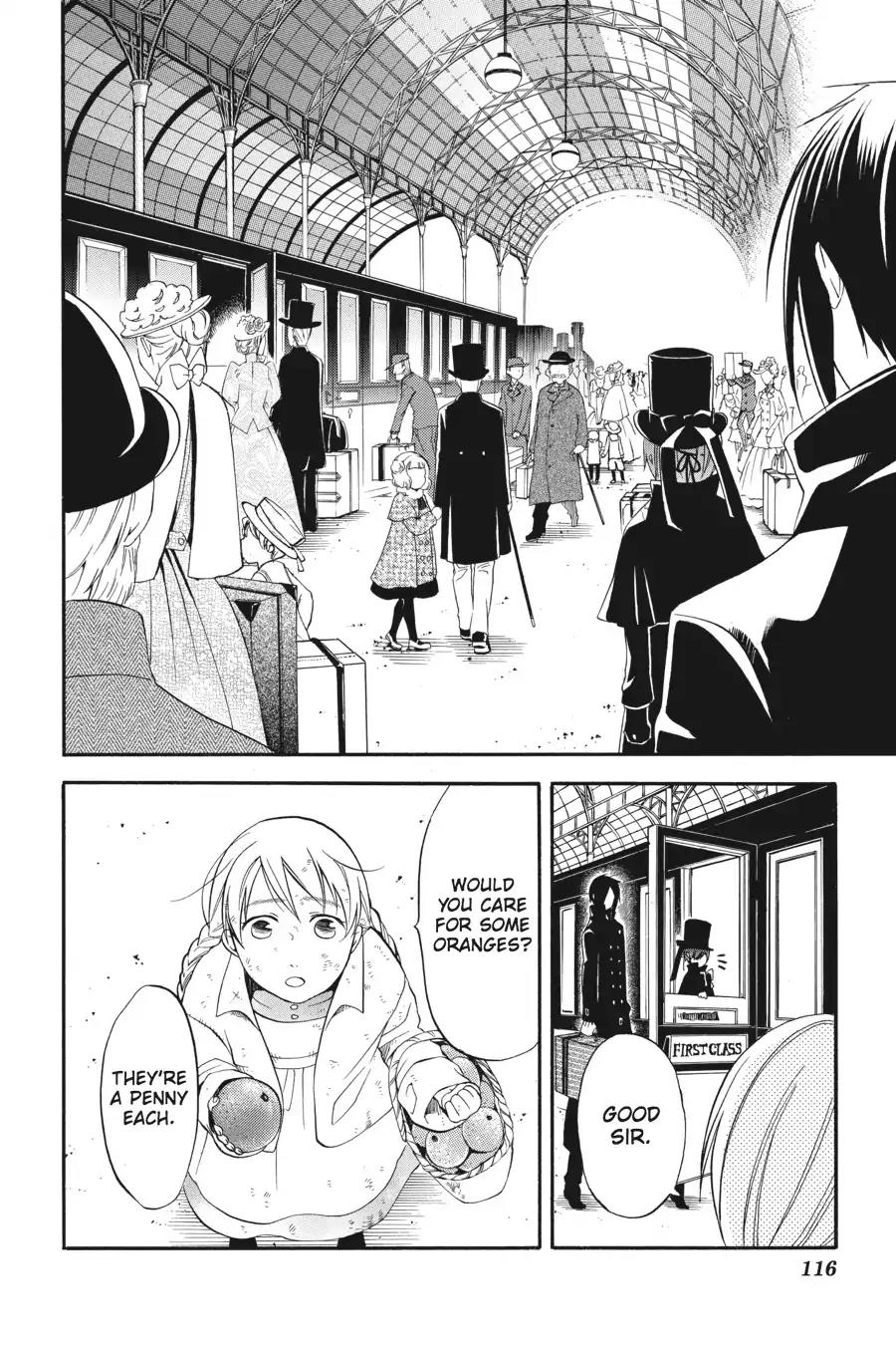 Kuroshitsuji Chapter 36 page 5 - Chapter 36: At night: The Butler, In Attendance