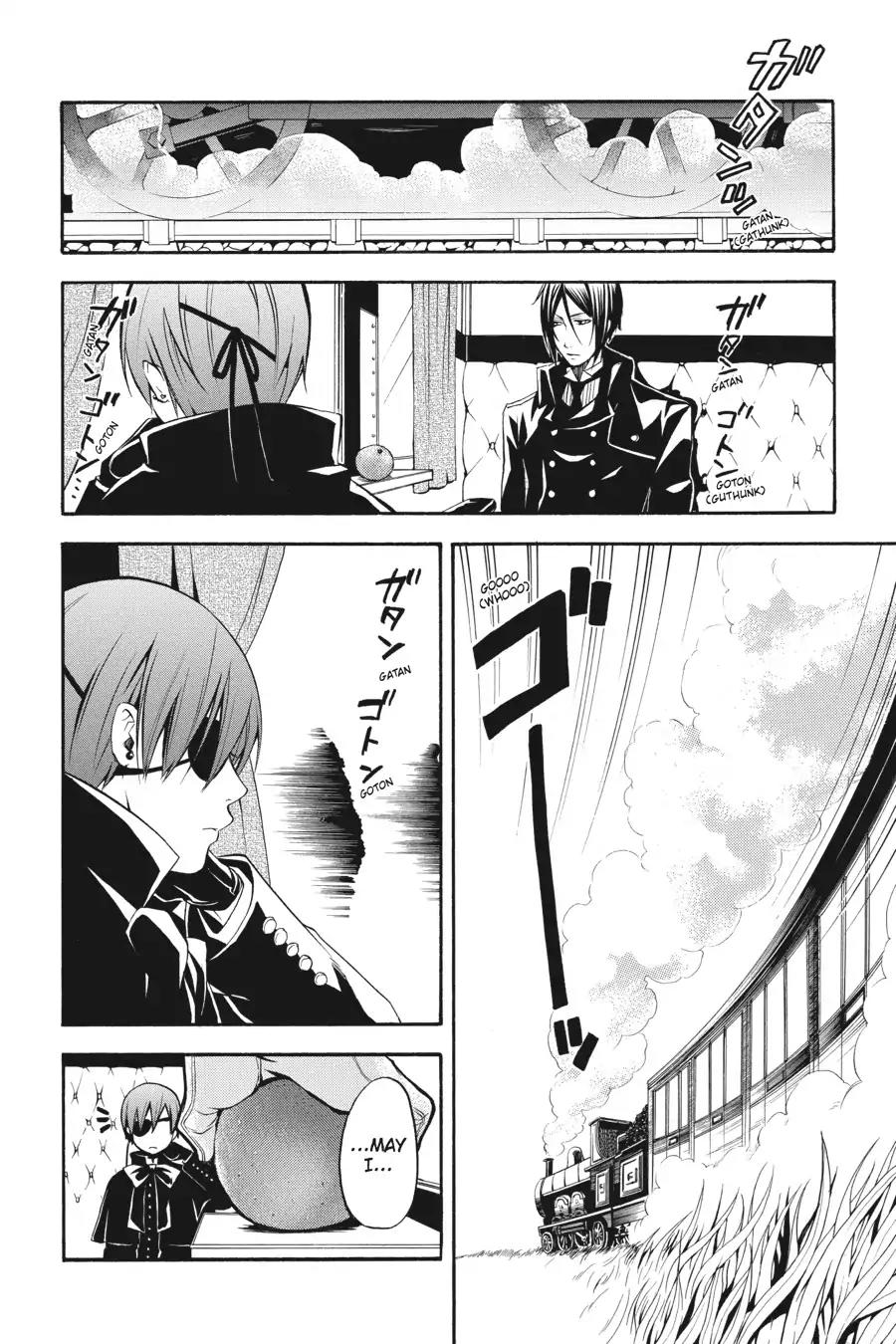 Kuroshitsuji Chapter 36 page 7 - Chapter 36: At night: The Butler, In Attendance
