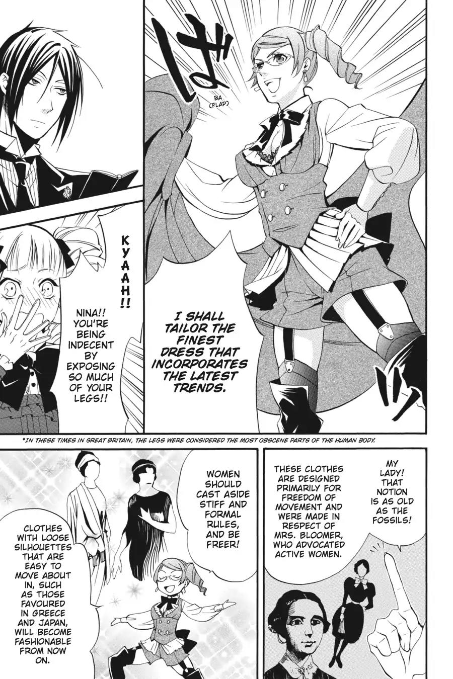 Kuroshitsuji Chapter 37 page 11 - Chapter 37: At midnight: The Butler, Brand New