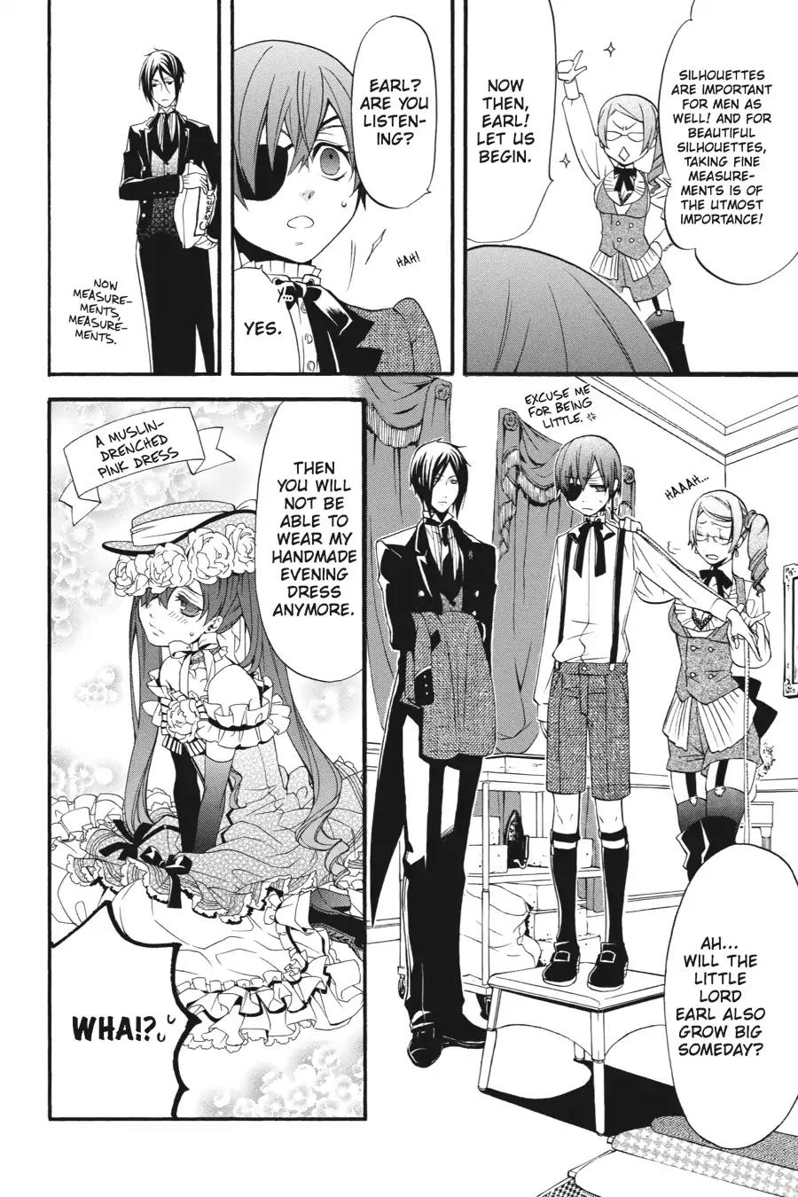 Kuroshitsuji Chapter 37 page 12 - Chapter 37: At midnight: The Butler, Brand New