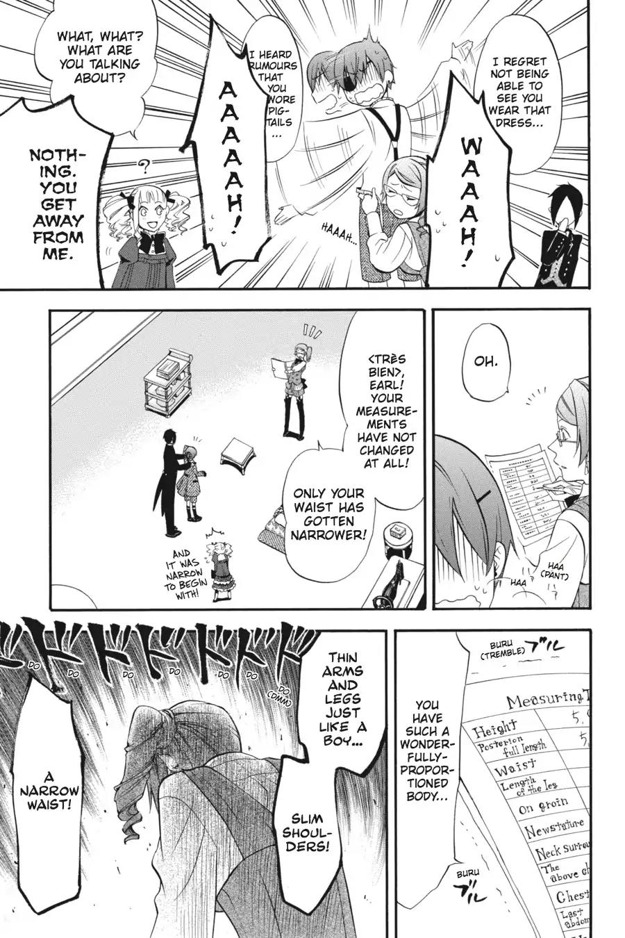 Kuroshitsuji Chapter 37 page 13 - Chapter 37: At midnight: The Butler, Brand New