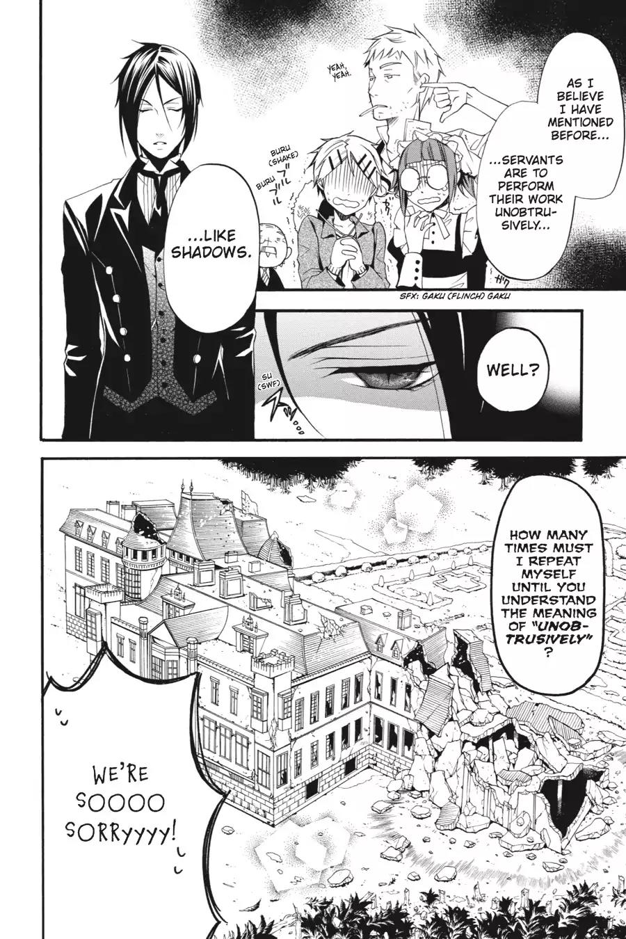 Kuroshitsuji Chapter 37 page 2 - Chapter 37: At midnight: The Butler, Brand New