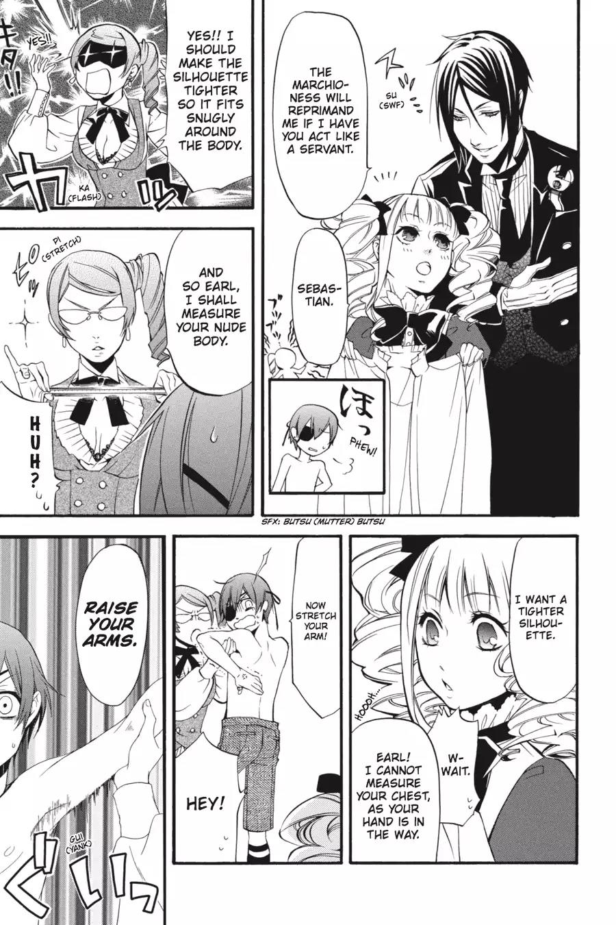 Kuroshitsuji Chapter 37 page 23 - Chapter 37: At midnight: The Butler, Brand New