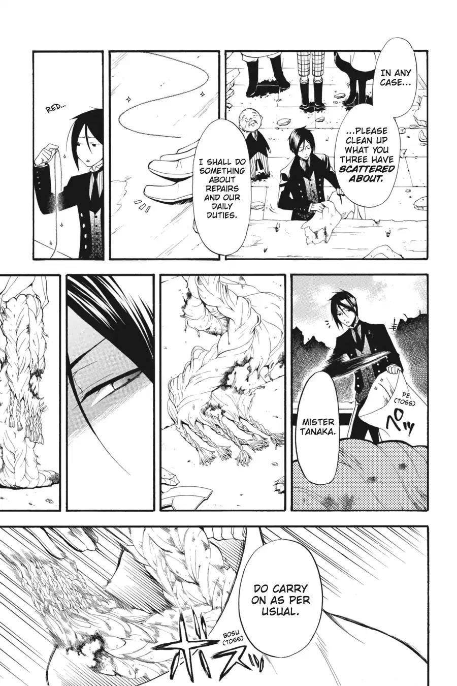 Kuroshitsuji Chapter 37 page 3 - Chapter 37: At midnight: The Butler, Brand New