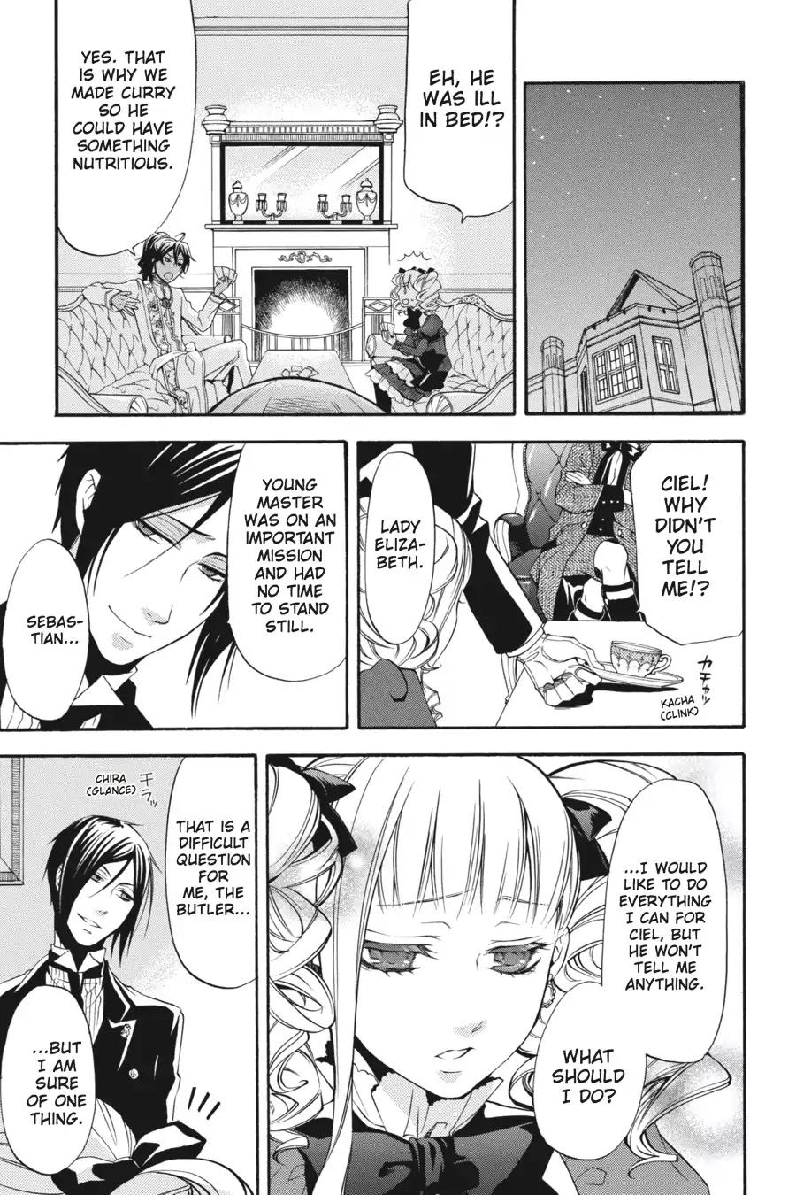 Kuroshitsuji Chapter 37 page 31 - Chapter 37: At midnight: The Butler, Brand New