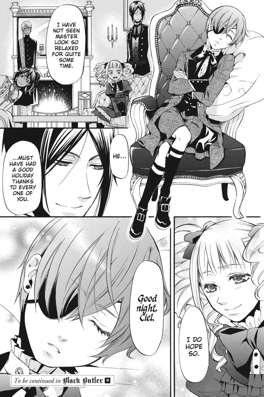 Kuroshitsuji Chapter 37 page 32 - Chapter 37: At midnight: The Butler, Brand New