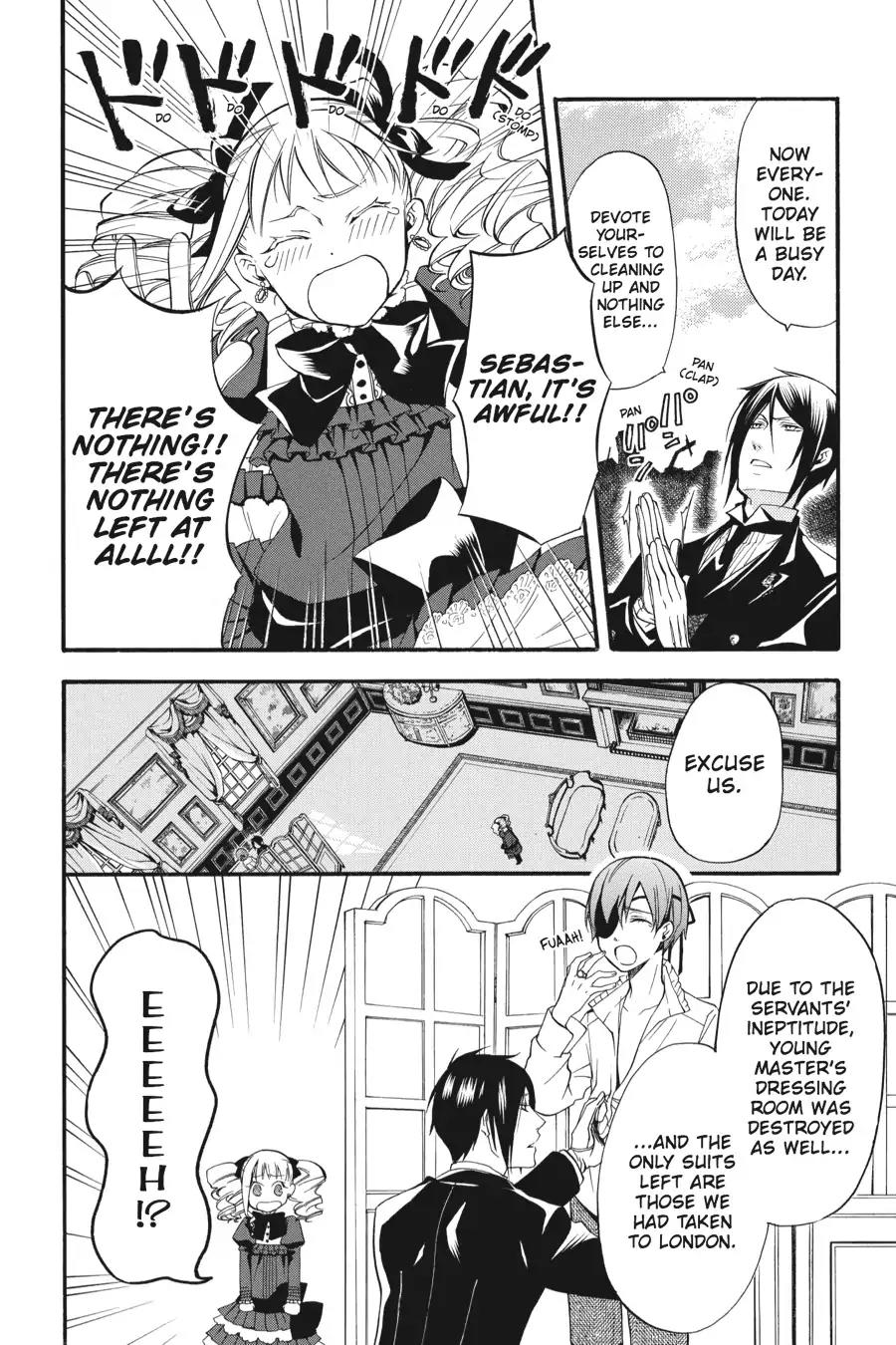 Kuroshitsuji Chapter 37 page 4 - Chapter 37: At midnight: The Butler, Brand New
