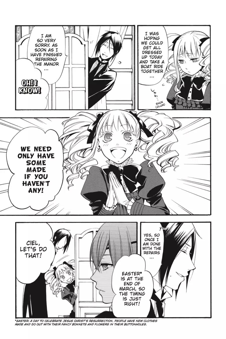 Kuroshitsuji Chapter 37 page 5 - Chapter 37: At midnight: The Butler, Brand New