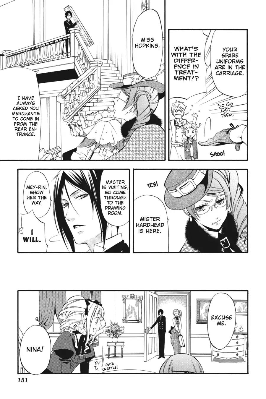 Kuroshitsuji Chapter 37 page 9 - Chapter 37: At midnight: The Butler, Brand New