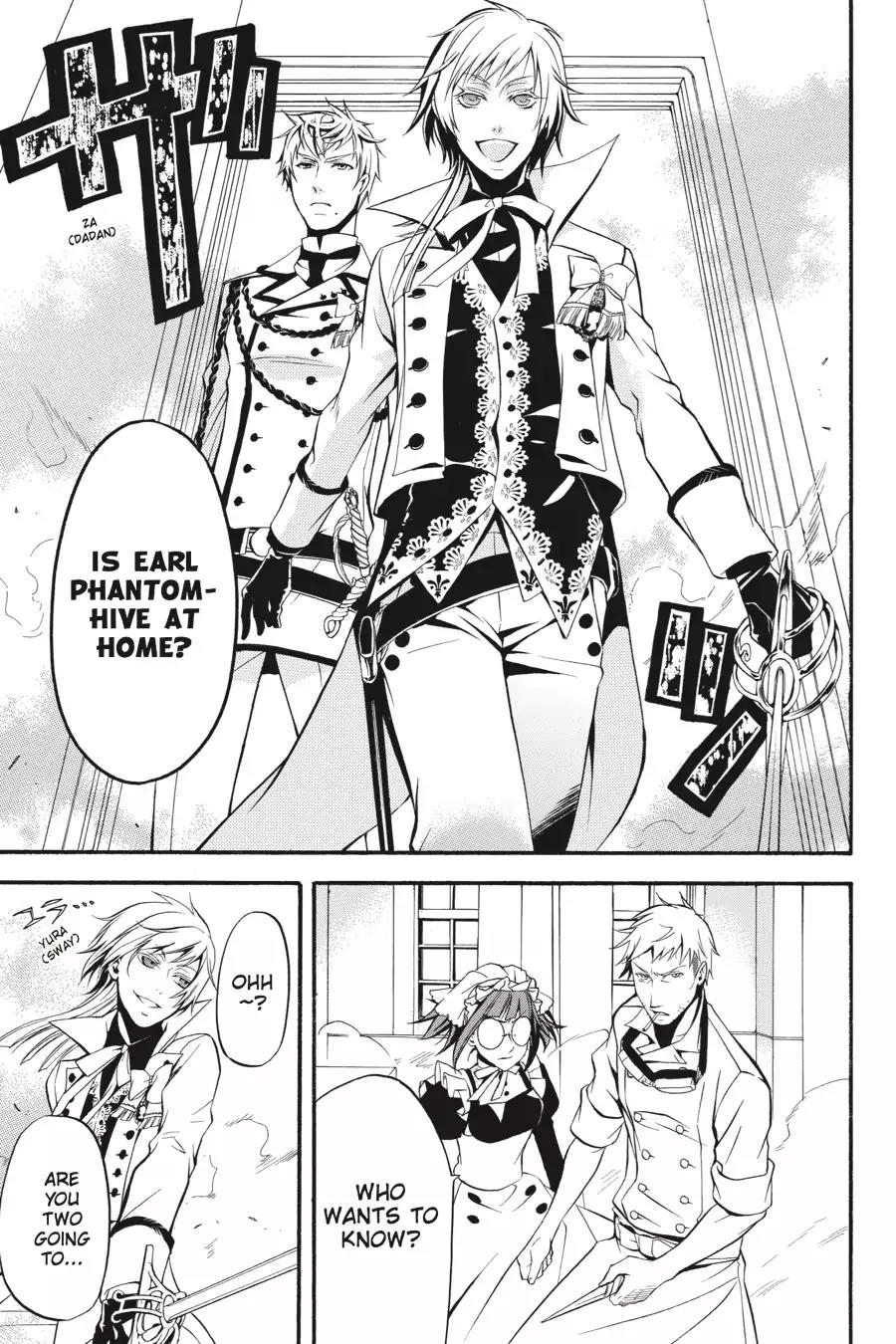 Kuroshitsuji Chapter 38 page 10 - Chapter 38: In the morning: The Butler, Wretched