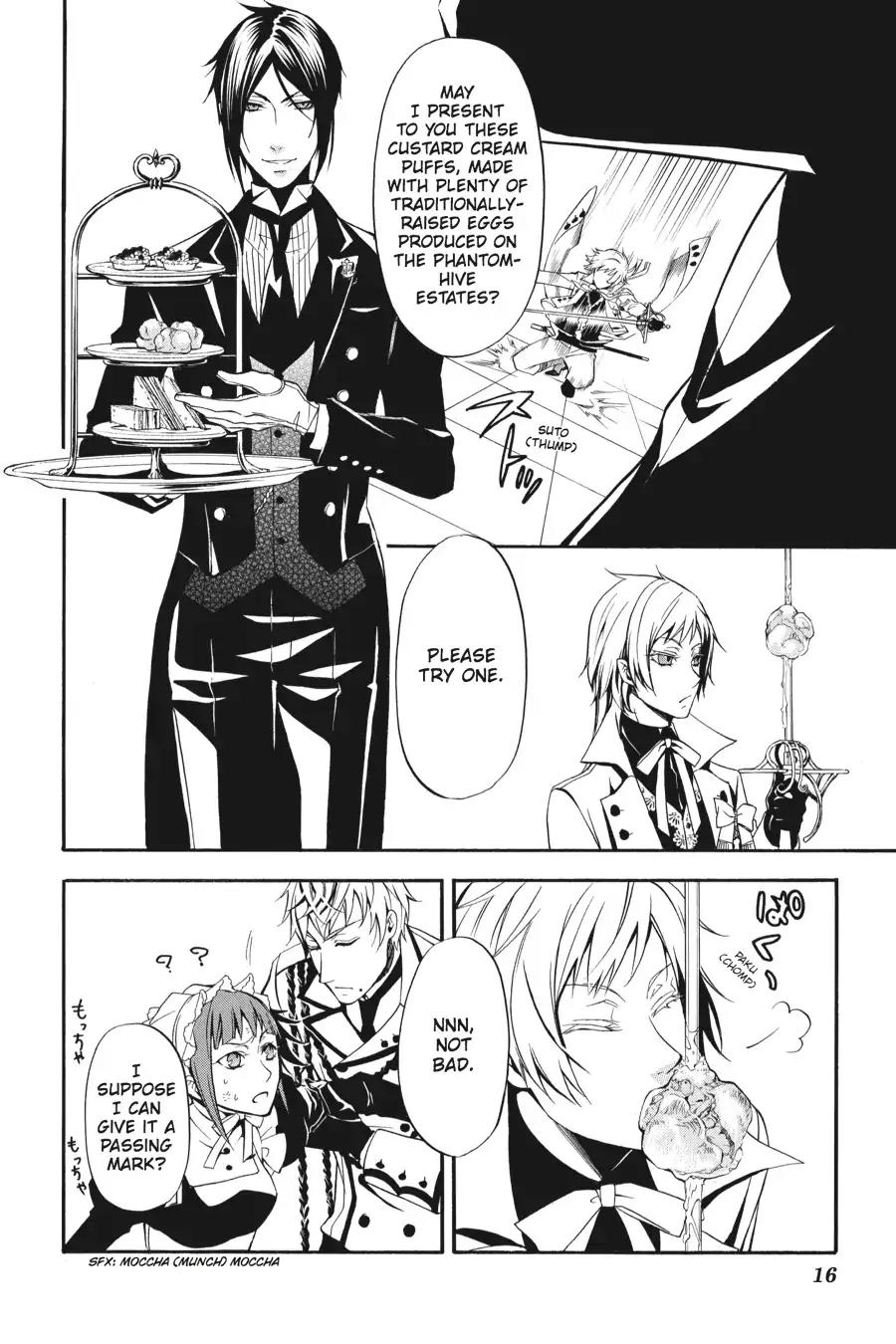 Kuroshitsuji Chapter 38 page 17 - Chapter 38: In the morning: The Butler, Wretched