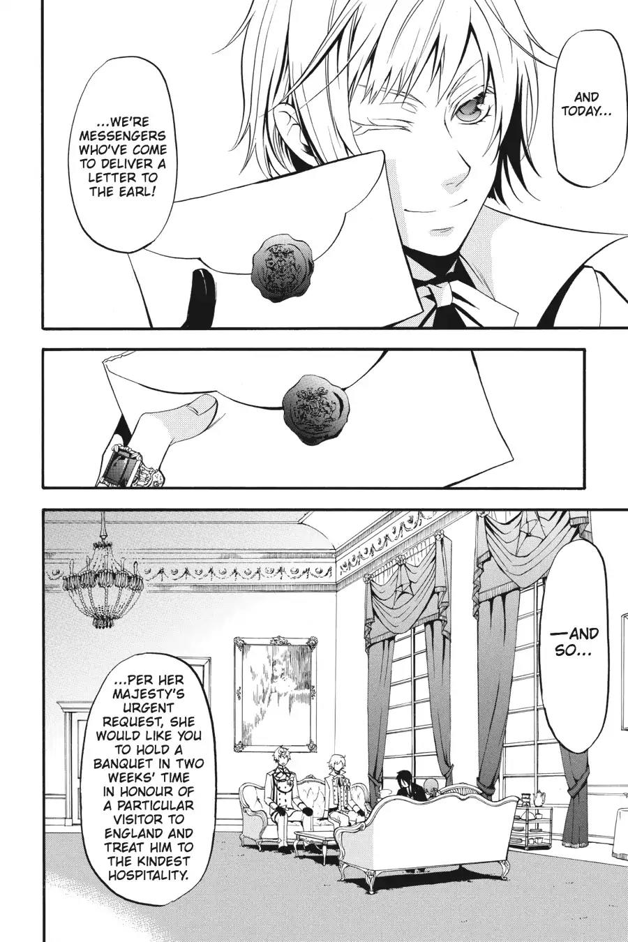 Kuroshitsuji Chapter 38 page 19 - Chapter 38: In the morning: The Butler, Wretched