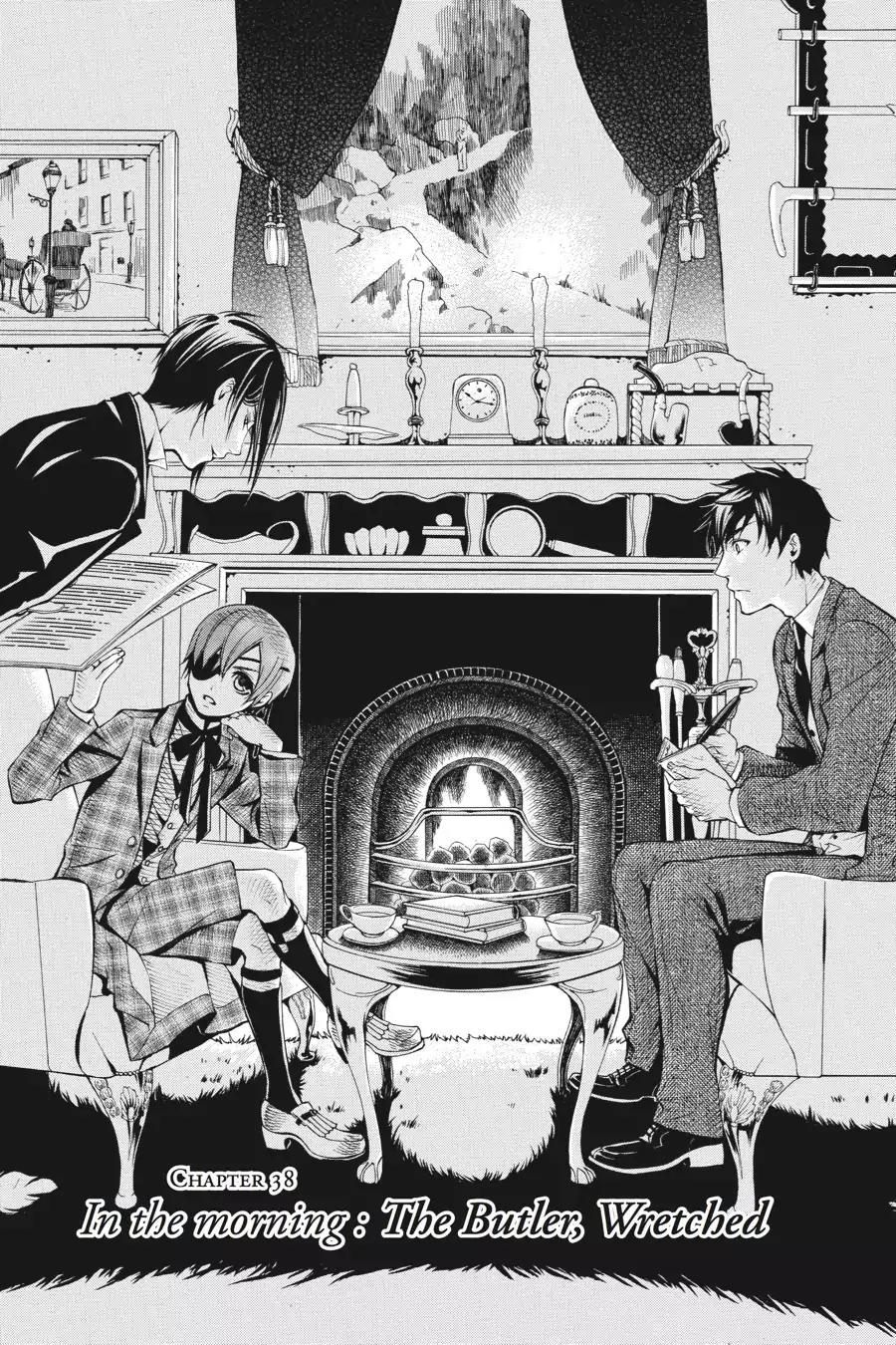 Kuroshitsuji Chapter 38 page 4 - Chapter 38: In the morning: The Butler, Wretched